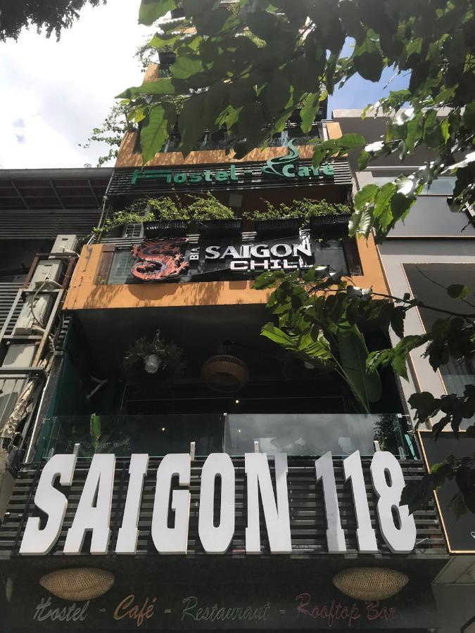 Saigon 118 Hostel And Cafe Thành Pho Ho Chí Minh Esterno foto
